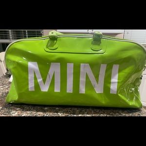 Mini Cooper XL Patent Duffle Bag